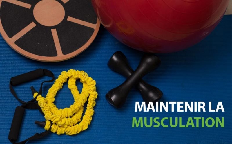Equilibre Sante MKM - Les bénéfices d'une bonne musculature. Comment maintenir sa masse musculaire avec poids libre, ballon